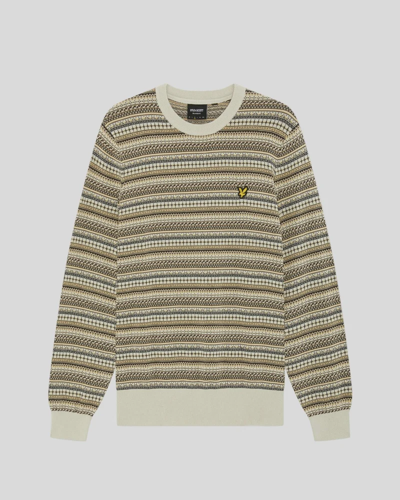 Fair Isle Crew Neck Jumper