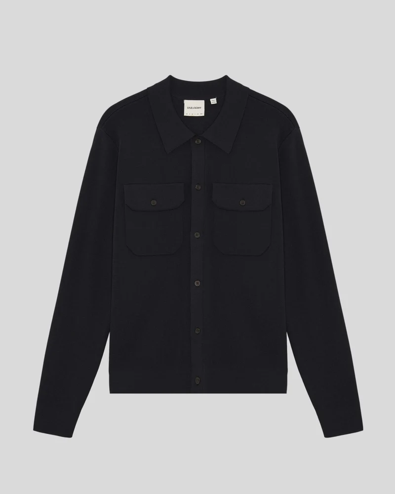 Utility Knit Overshirt