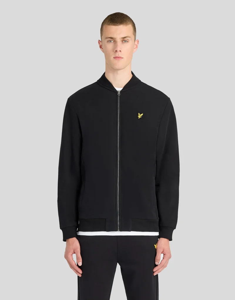 Sueded Jersey Bomber Jacket