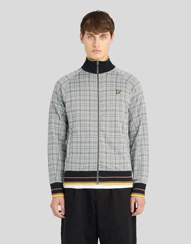 Hawick Cotton Check Track Jacket