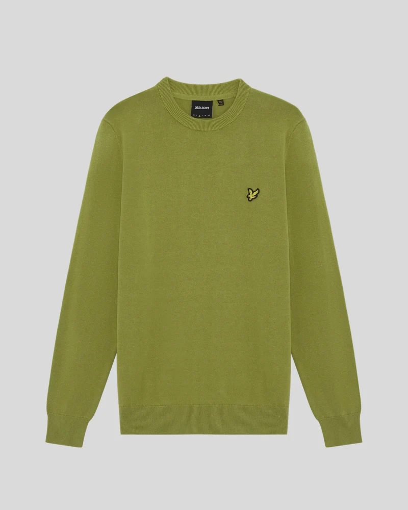 Cotton Crew Neck Jumper