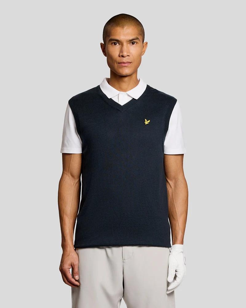 Lightweight Knitted V-Neck Vest