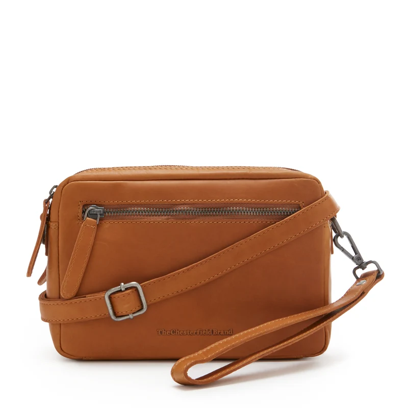 The Chesterfield Brand Tustin Cognac Leather Crossbody bag C48.122231