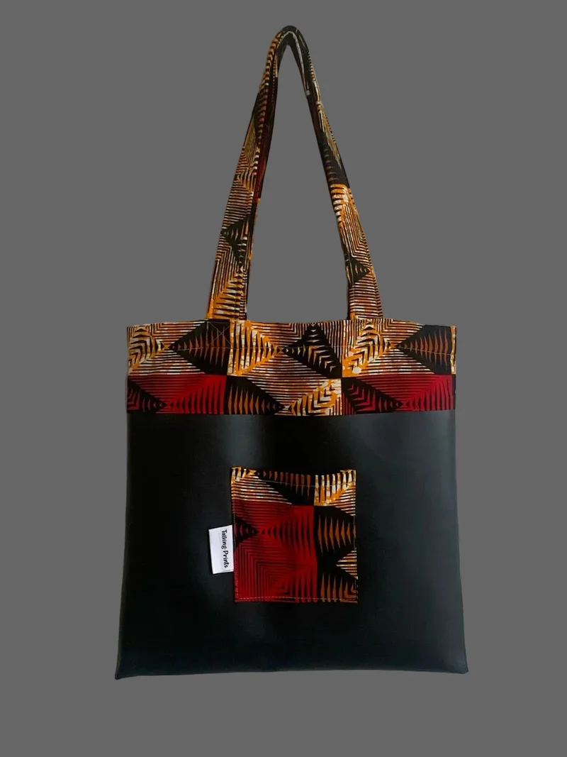 👜 Vegan leren totebag