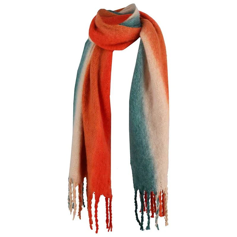 Wintersjaal oranje