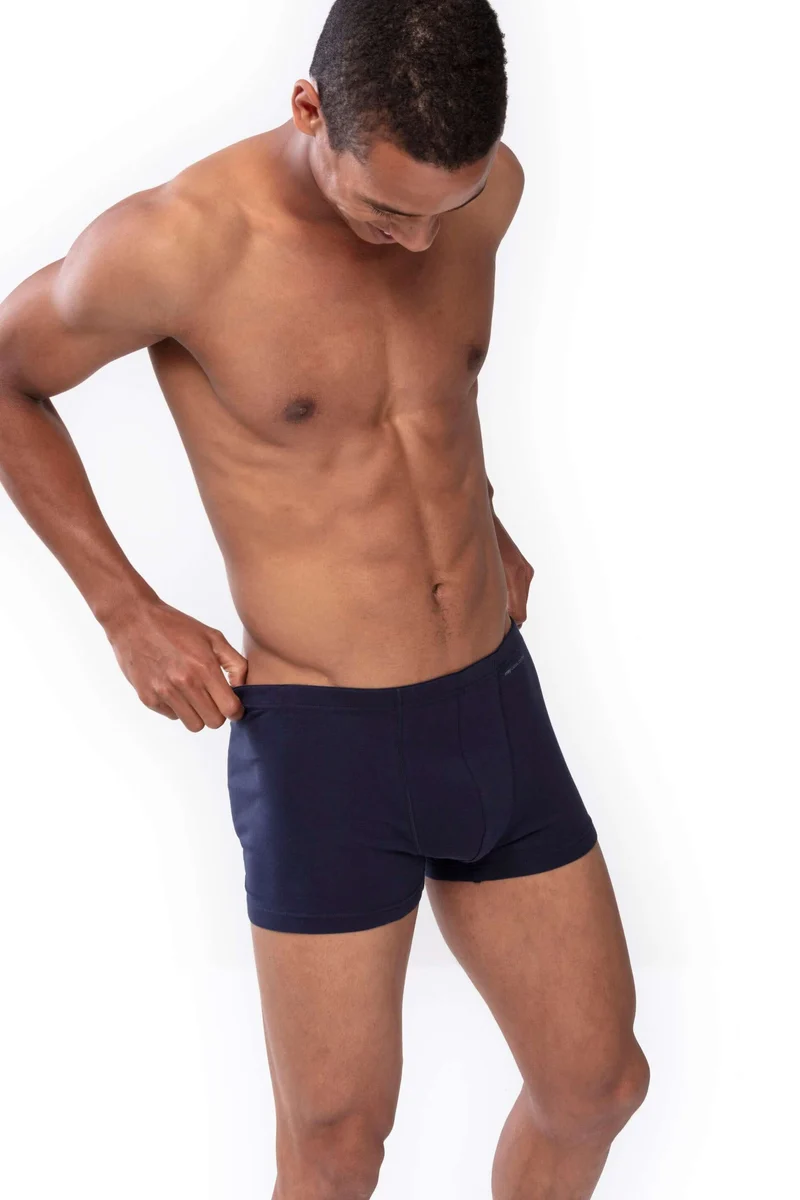 Mey Boxershort Casual Cotton Heren 49121 668 yacht blue