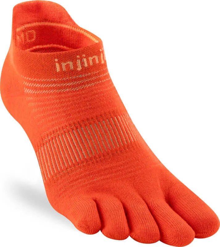 Injinji Teensokken Run Leightweight No-Show Coolmax Unisex IS281110 36 Orange