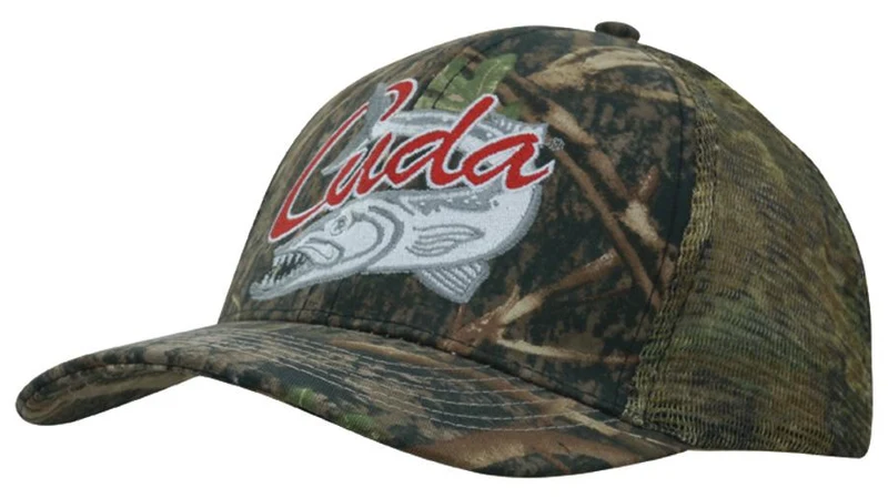 TRUE TIMBER CAMOUFLAGE CAP WITH CAMO MESH BACK