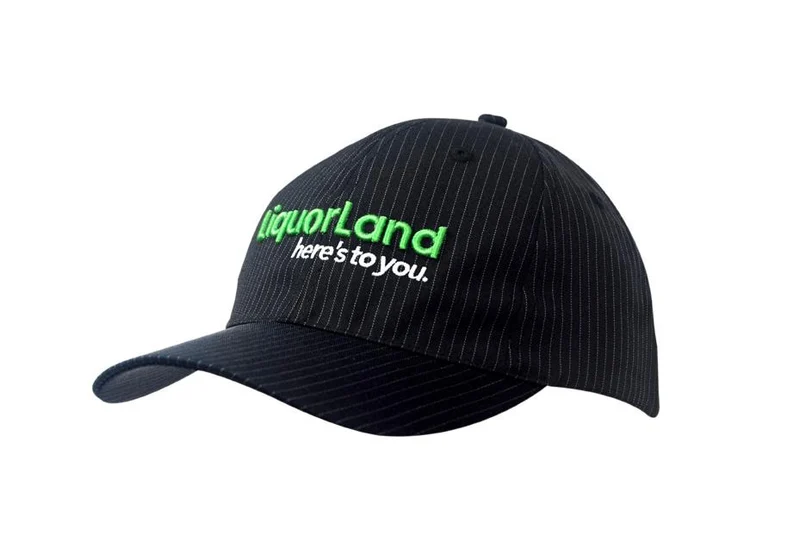 HEAVY COTTON CAP WITH WOVEN PINSTRIPE