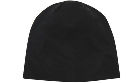 ROLLED DOWN COTTON BEANIE