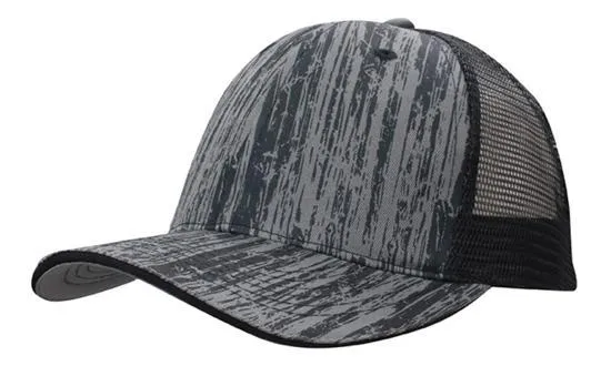 WOOD PRINTED WITH MESH BACK