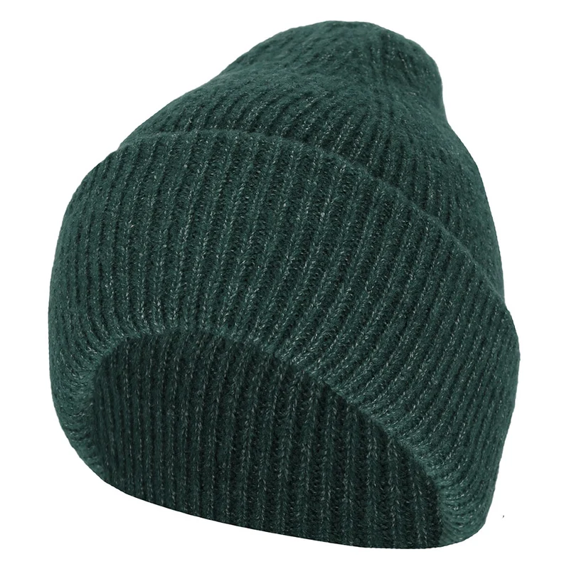 Meisjes muts effen groen. Maat: XS