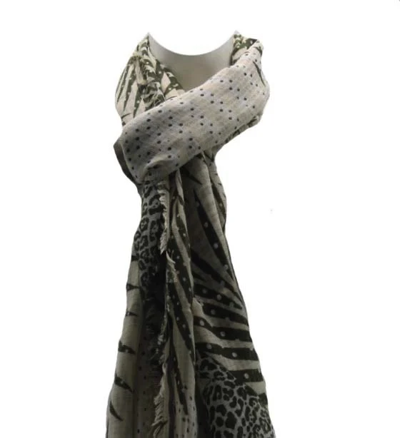 Dames sjaal beige