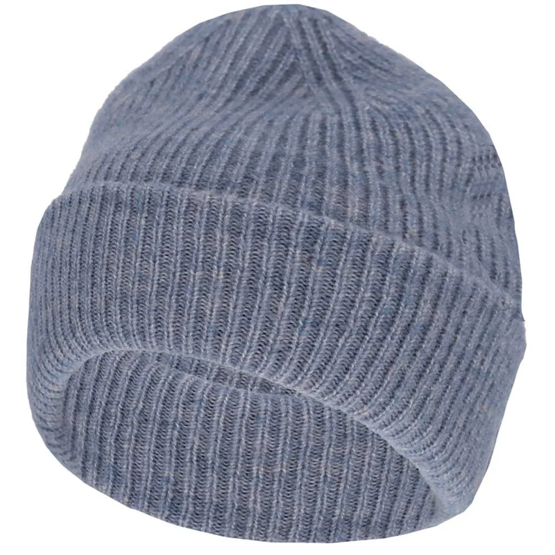 Jongens muts effen denim. Maat: S
