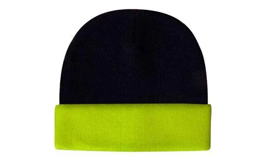 LUMINESCENT SAFETY ACRYLIC BEANIE