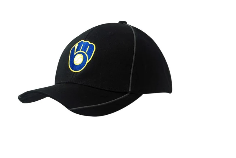 DELUXE BULL DENIM COTTON TWILL FRONT, BRUSHED HEAVY COTTON CAP WITH PIPING ON CROWN & PEAK