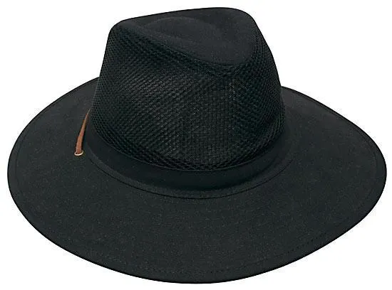 COLLAPSIBLE COTTON TWILL & SOFT MESH HAT