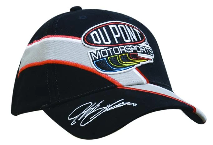 BRUSHED HEAVY COTTON CAP WITH INSERTS & EMBROIDERED TRIM