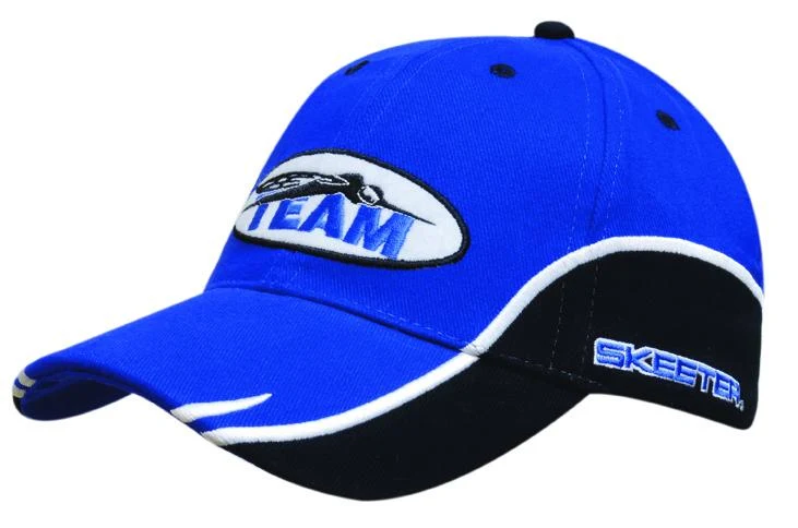 BRUSHED HEAVY COTTON CAP WITH CROWN & PEAK INSERT