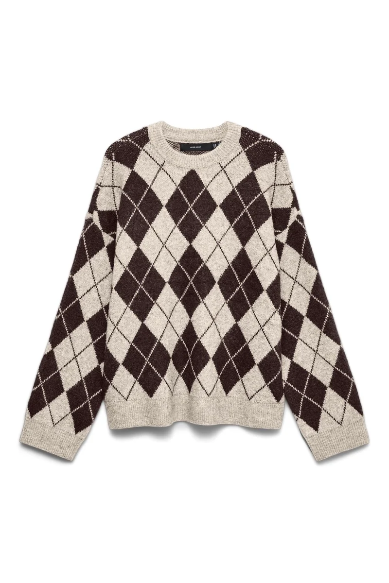 Halo O-Neck Pullover - Chocolate Torte