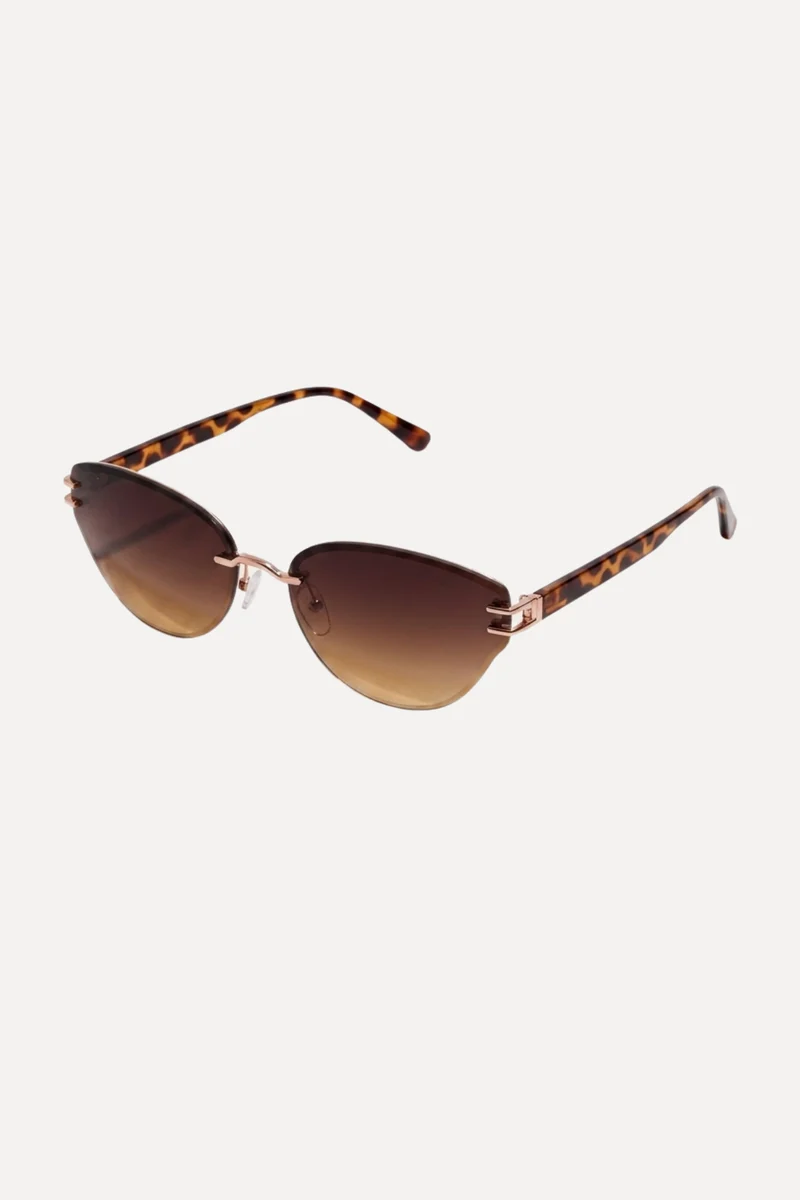Sophia Sunglasses - Gradient Brown