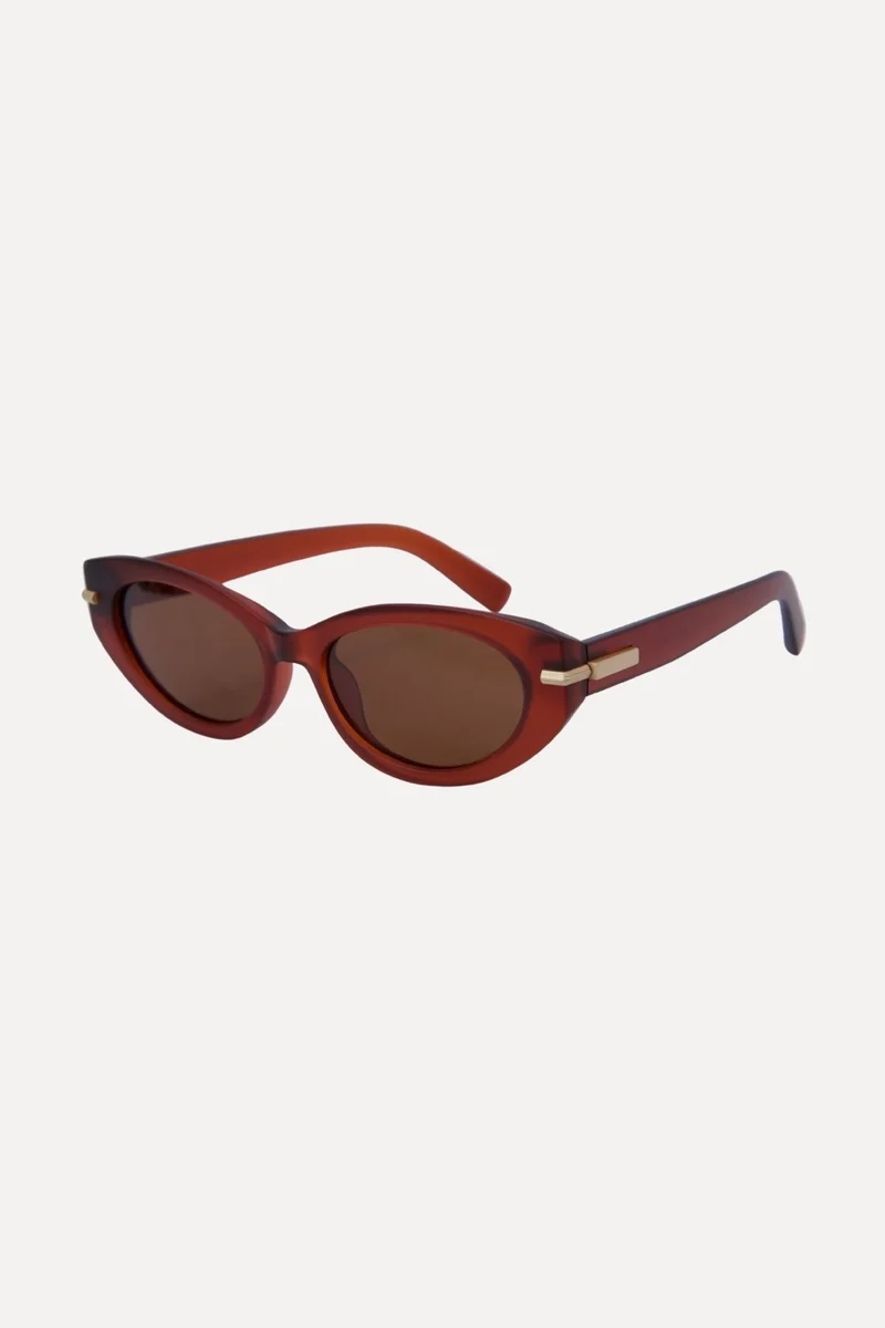 Jenny Sunglasses - Matte Brown