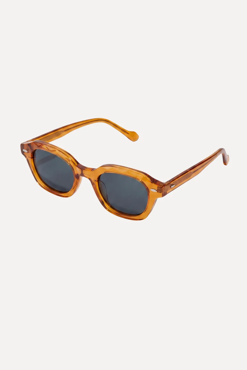 Amelia Sunglasses - Transparent-Orange