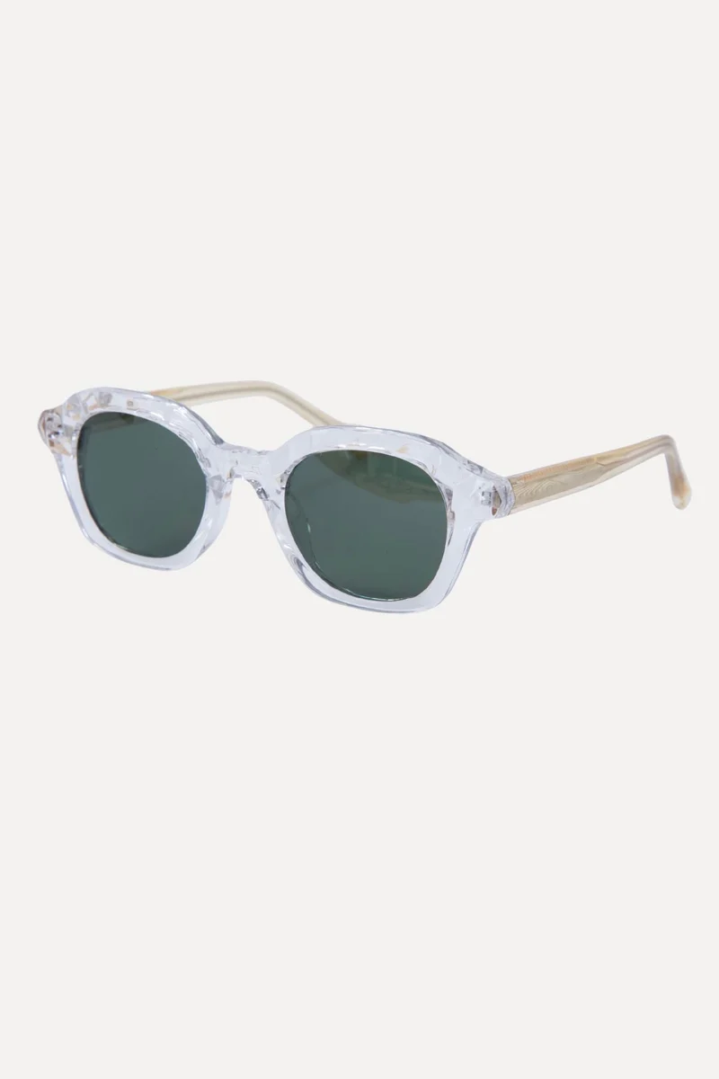 Amelia Sunglasses - Transparent-Green