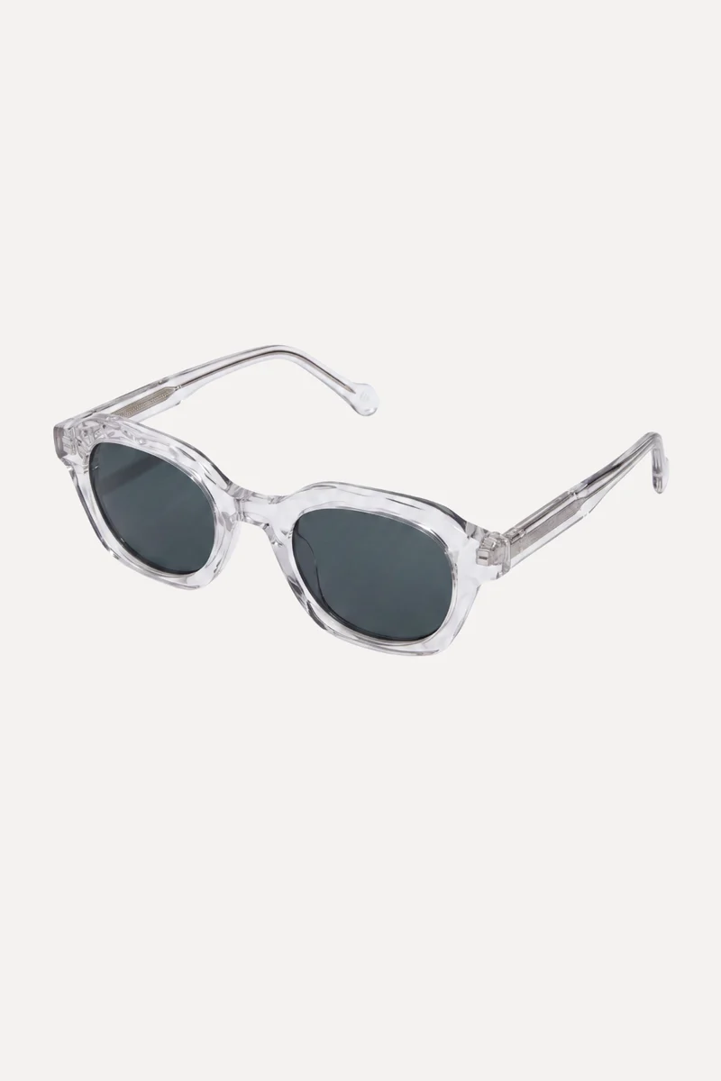 Amelia Sunglasses - Transparent-Brown