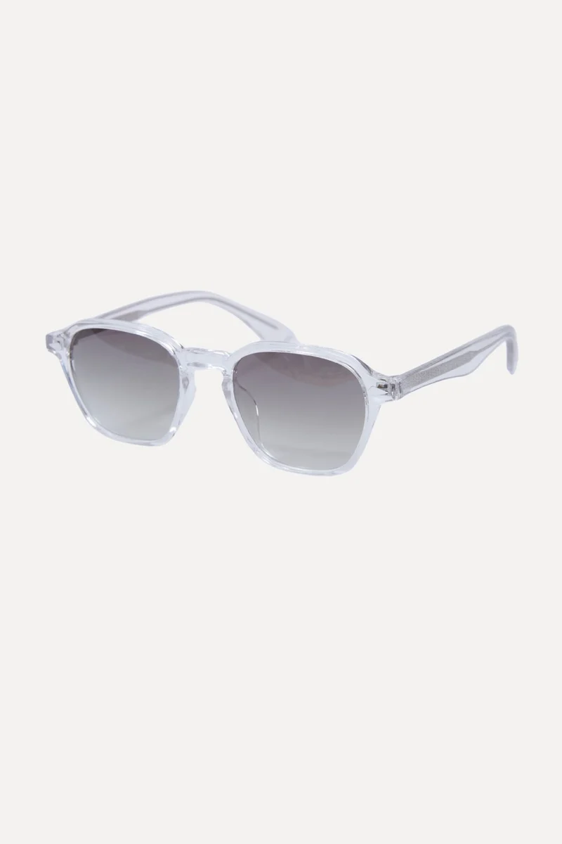Emma Sunglasses - Transparent-Green