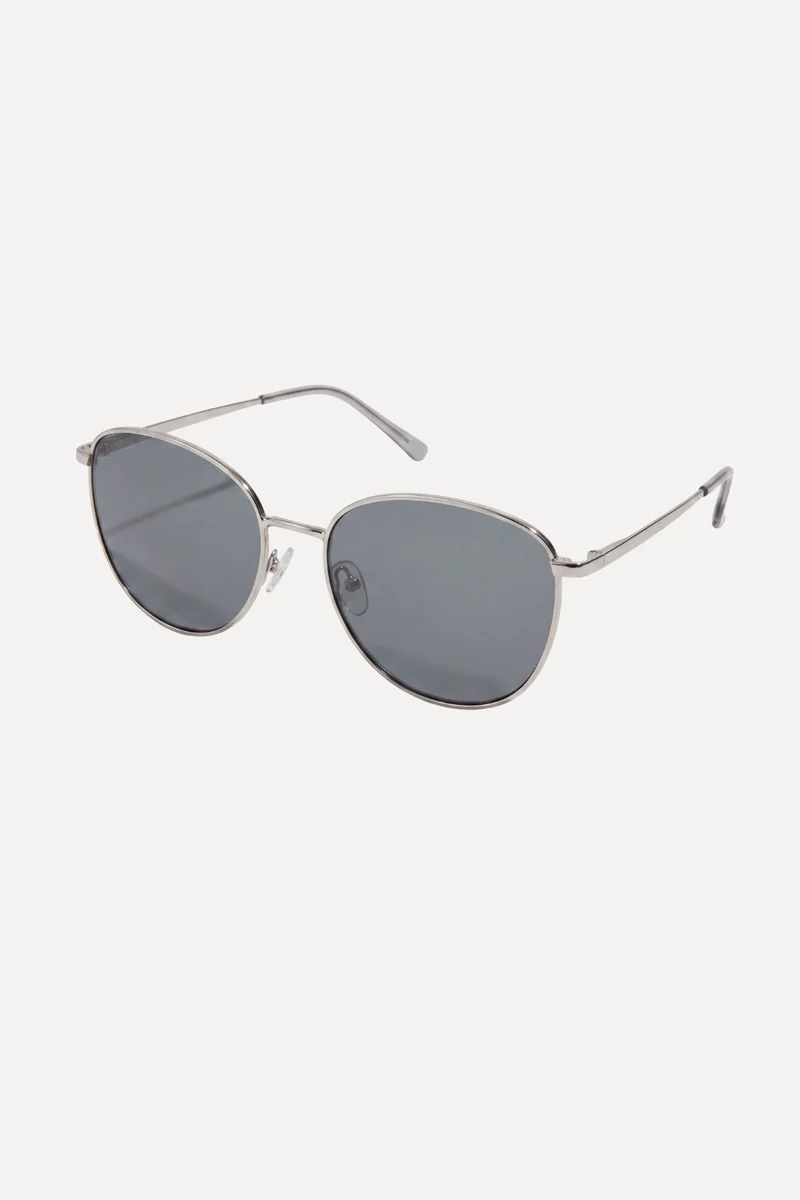 Matteo Sunglasses - Silver Grey