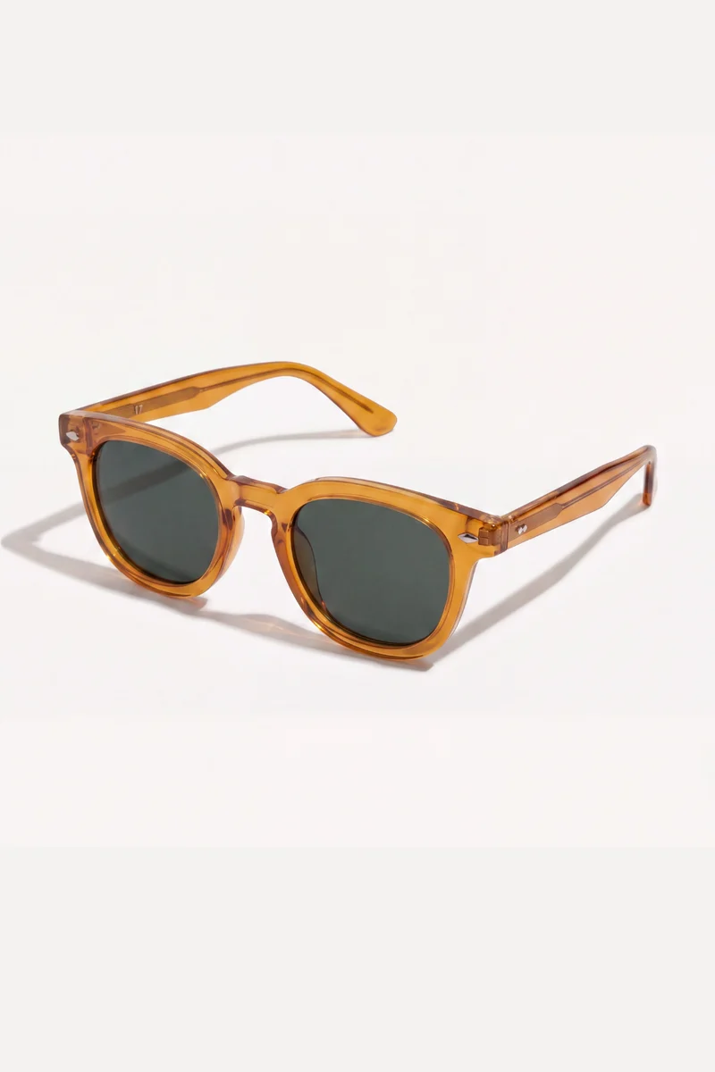 Frederic Sunglasses - Transparent-Orange
