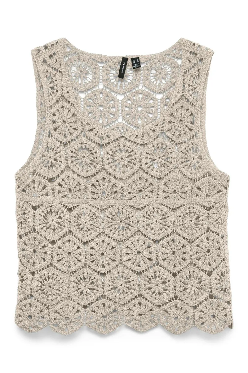 Elsa Crop Top - Oatmeal