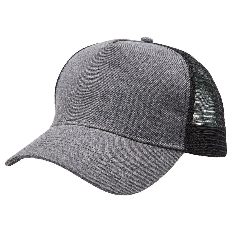 HEATHERED MESH TRUCKER