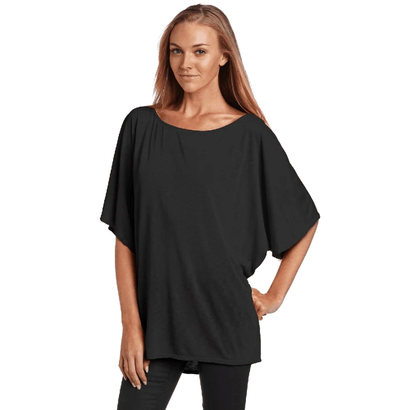 Michael Stars Women's Short Sleeve Off Shoulder Dolman Shirt