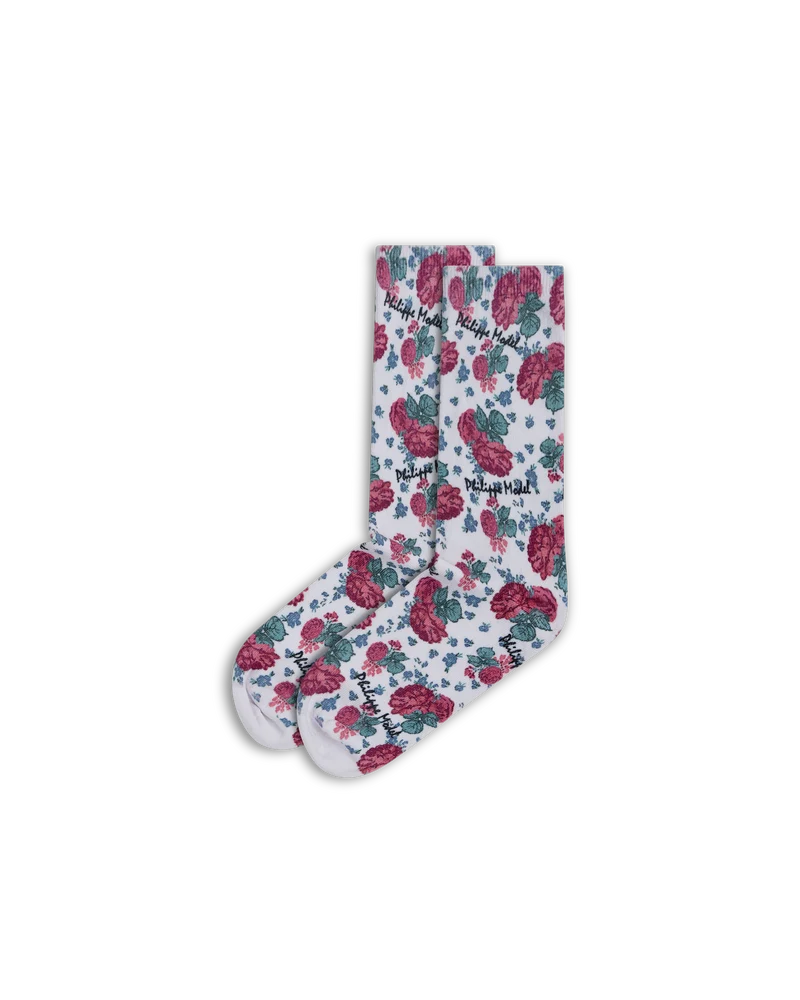 Socks in Cotton, White