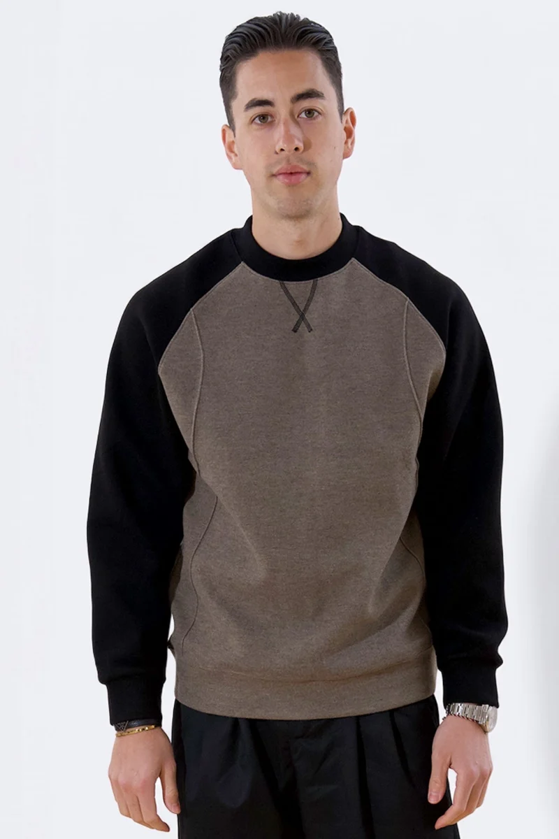 Raglan Sleeve Sweater - Dusty Green