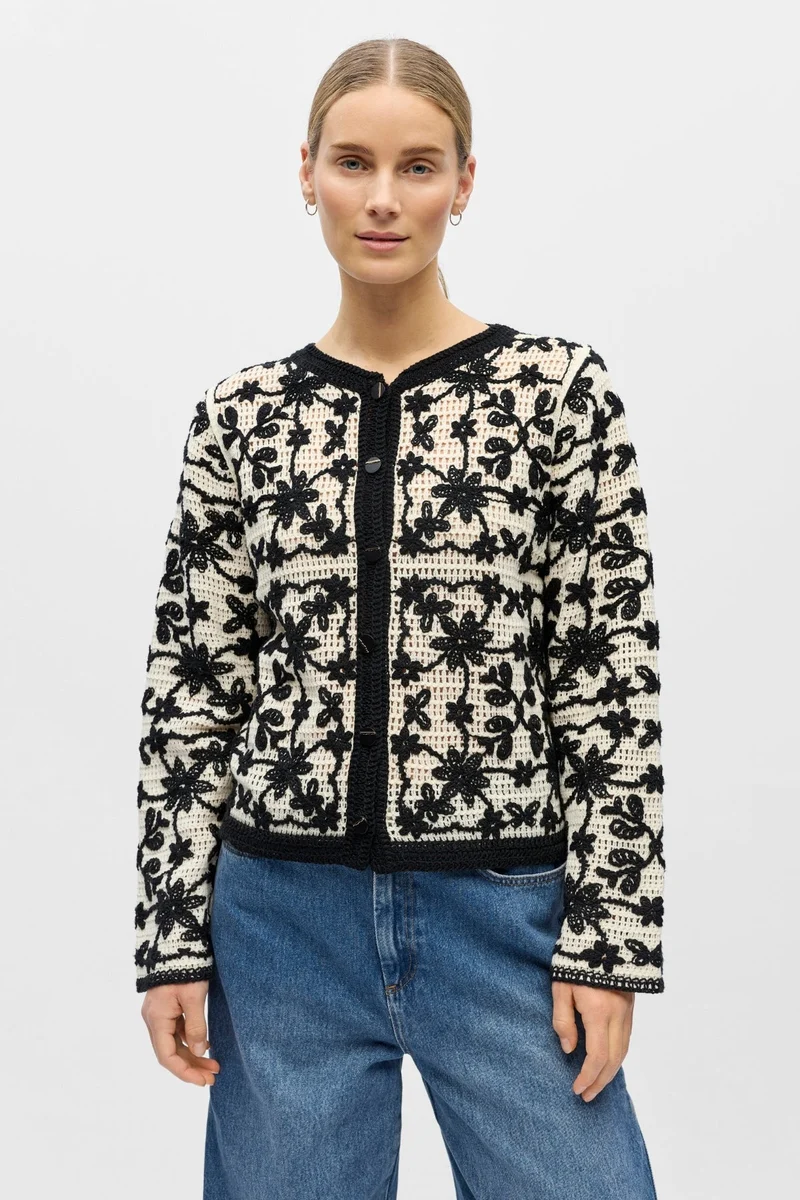 Cari Cardigan - Birch Black