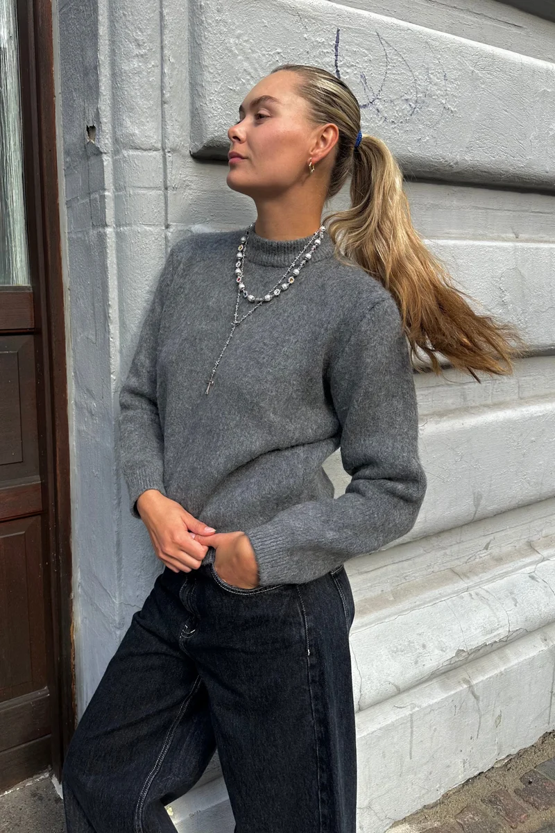 Azzurra Knit - Grey