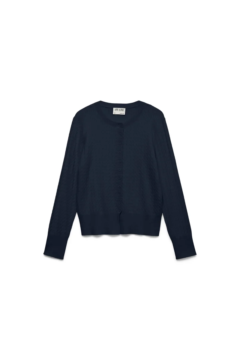 Vina Knit Cardigan - Dark Sapphire
