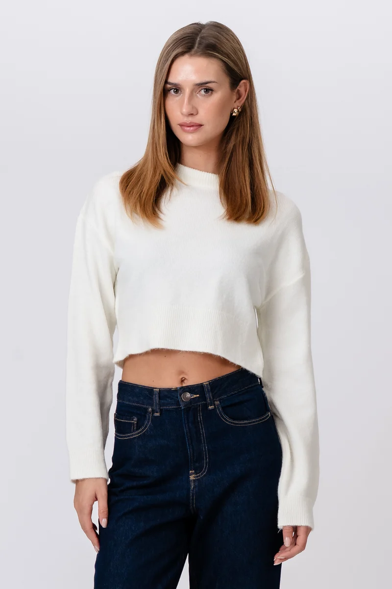 Kenya Short Knit - White