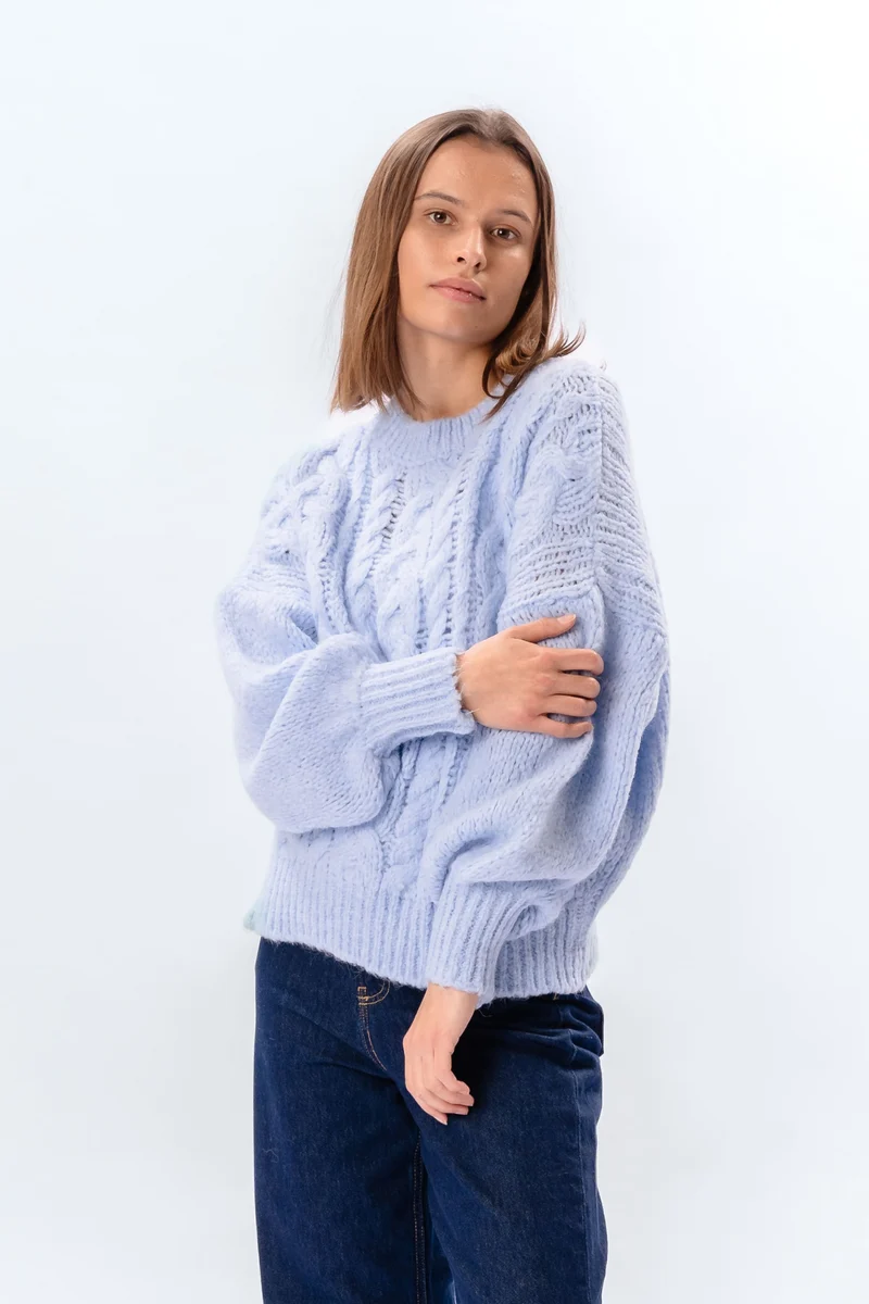 Emma Knit - Sky Blue