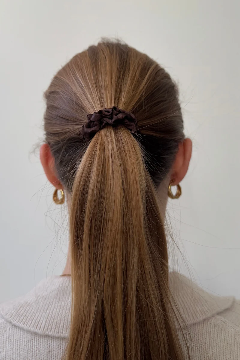 Scrunchie - Coffee