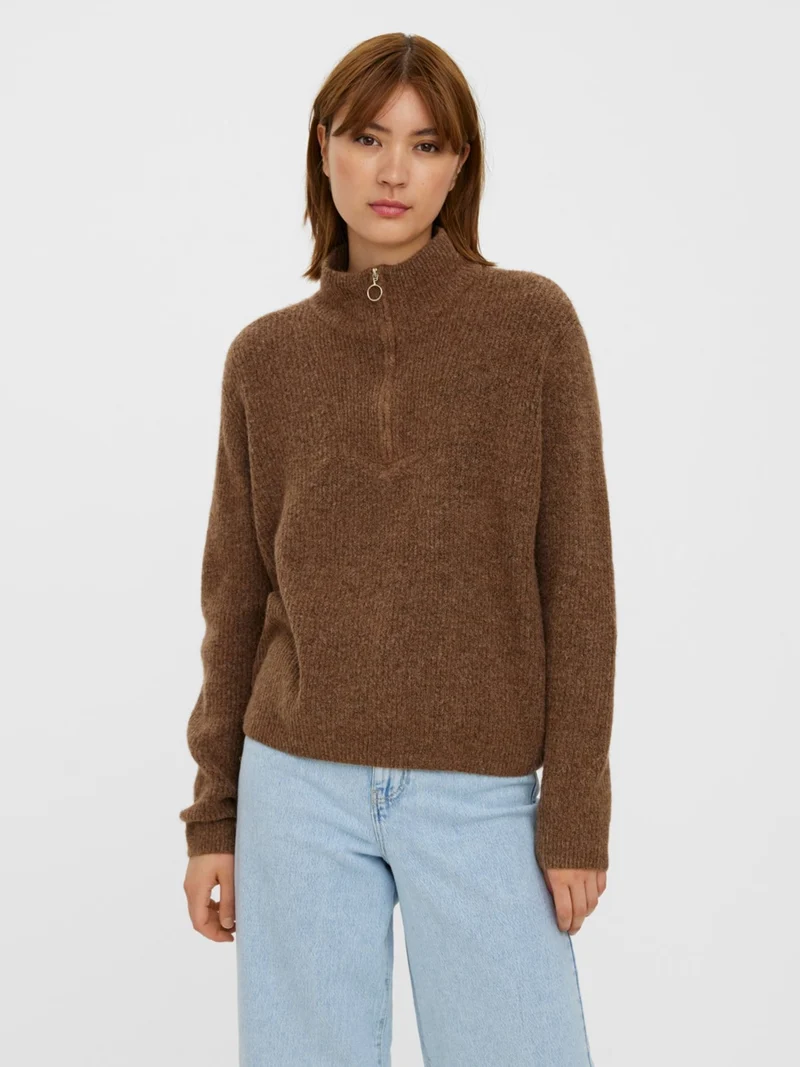 Plaza Zipper Knit - Aztec