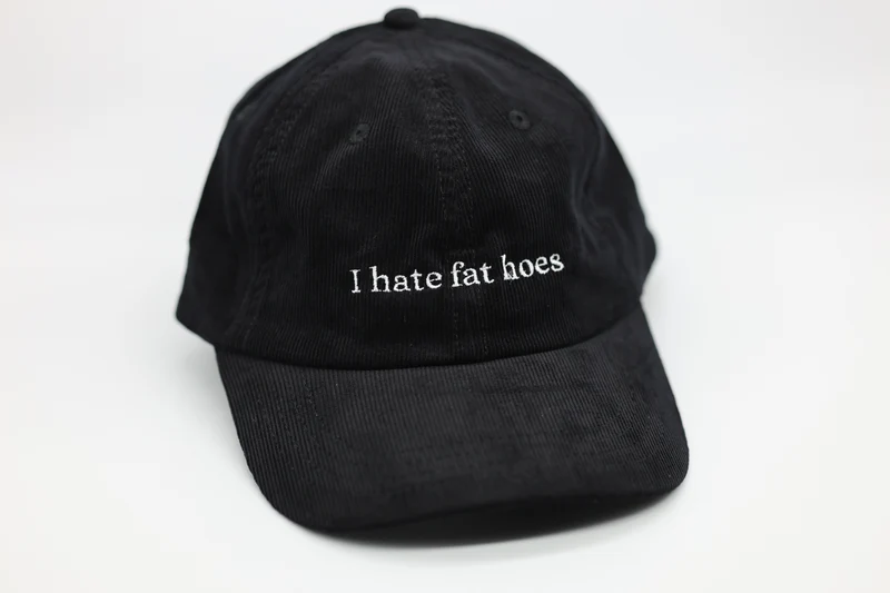 I hate fat hoes
