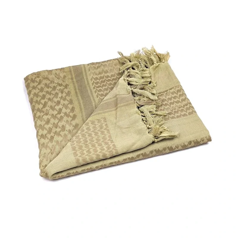 Fabrikant Militaire Shemagh Arabische Tactische Woestijn Shemagh Keffiyeh Sjaal Keffiyeh Verdikte Sjaal Wrap voor Vrouwen en Mannen 43"x43"