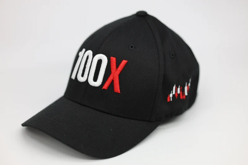 100X