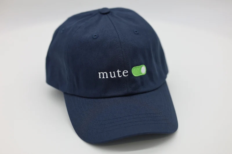 mute on