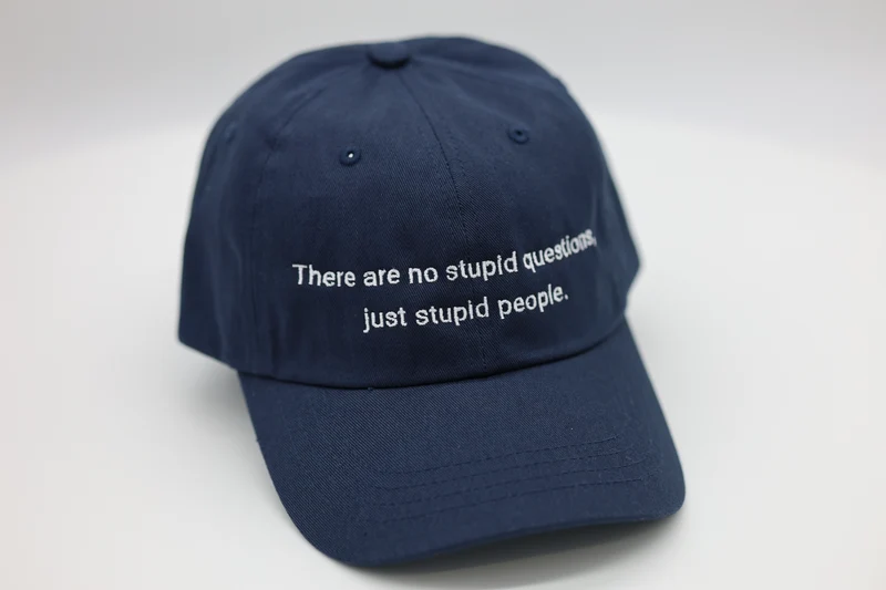 just stupid people
