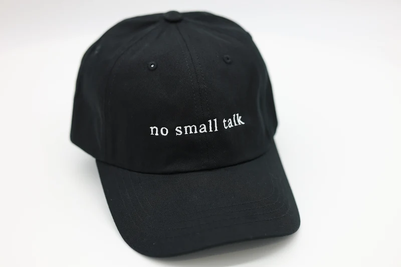 no small talk